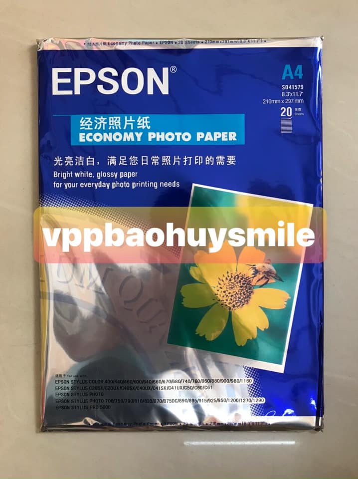 Epson Photo Paper - 20 sheets